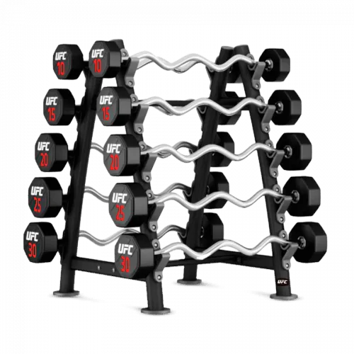 Стойка для изогнутых штанг UFC (10 шт.) UFC-VX10-5108