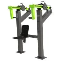 P-1801 Уличный тренажер Жим вверх с переменной нагрузкой ZAVODSPORTA