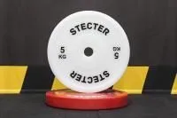 Технический диск для штанги 5 кг STECTER (D=450 мм, пластик)