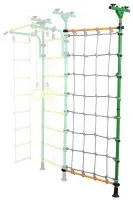 Стойка-сетка Юный Атлет Пол-потолок (зеленый/желтый)