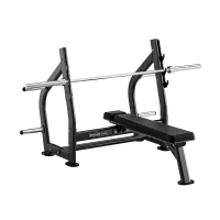 Скамья олимпийская для жима горизонтальная BRONZE GYM RAVE RE55