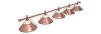 Светильник Alison Red Bronze 5 плафонов
