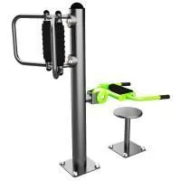 S-1008 Уличный тренажер Массажер спины ZAVODSPORTA