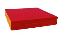 Мат № 10 КМС (100 х 150 х 10) складной 1 сложение красно/жёлтый