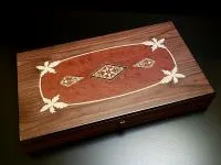 Нарды подарочные "Азия" орех антик