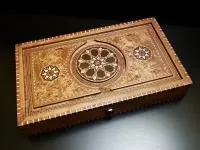 Нарды подарочные "Александрия" клен антик