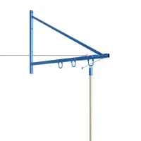 Консоль для канатов с выступом 2,2 м на три снаряда, усиленная