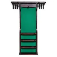 Киевница настенная Витория для 6 киев с подвесами дуб темно-коричневая