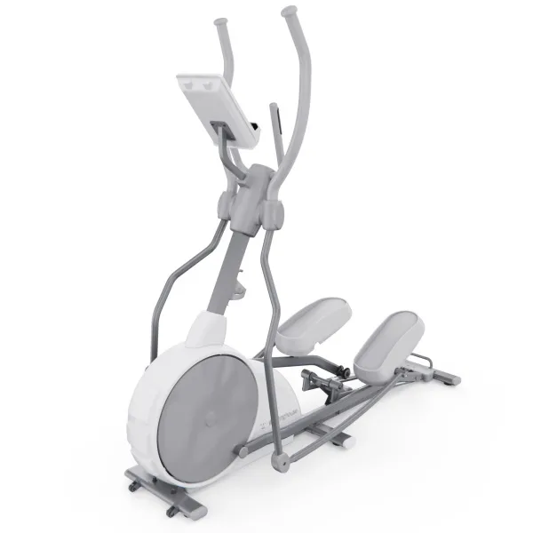 Электромагнитный эллиптический тренажер DFC Westinghouse 13Y, белый, с изменяемым углом наклона