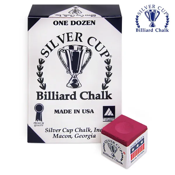 Мел Silver Cup Red 12шт.