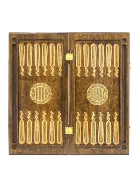 Нарды резные "Гексагон 1" 60, Mkhitaryan