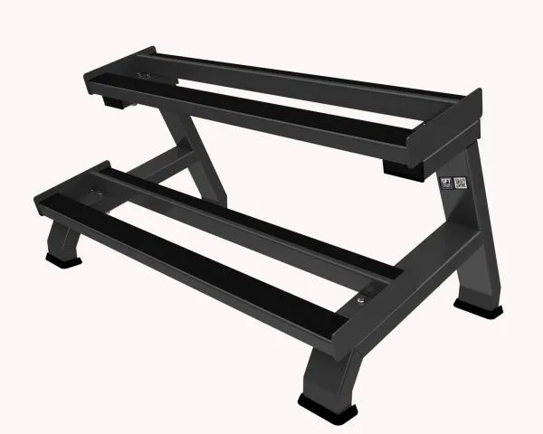 Стойка для гантелей двухъярусная для 10 пар