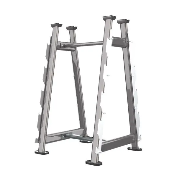 Комплект полиуретановых фиксированных W-образных штанг 10-45 кг. в комплекте со стойкой