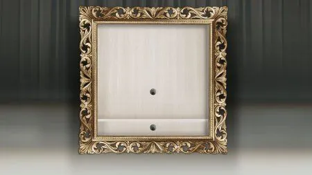 Модуль для TV квадратный. Багет Винченцо