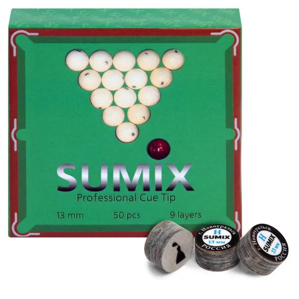 Наклейка для кия SUMIX ø13мм Hard 1шт.