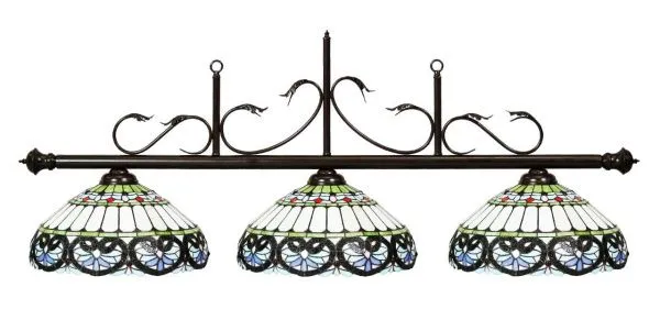 Лампа на три плафона "Casablanca"