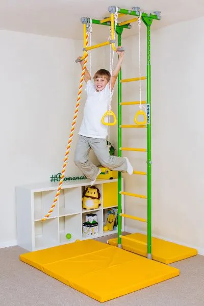 Шведская стенка ROMANA Kometa 2 ДСКМ-2-8.06.Г.490.18-11 (зеленое яблоко)