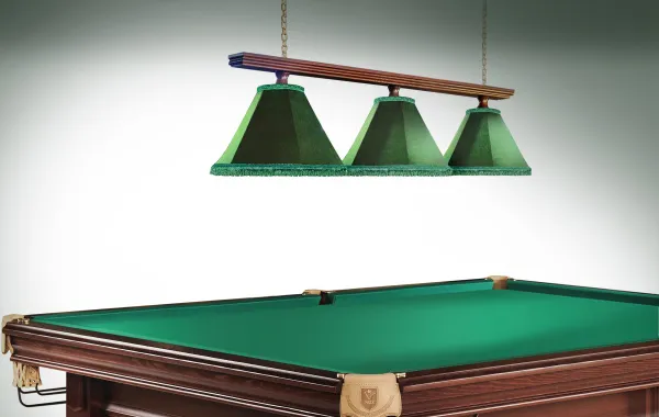 Светильник Классика-I 3 плафона/дерево