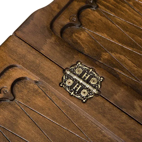 Нарды резные "Лошадь" с ручкой 60, Haleyan