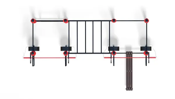 Уличный комплекс для воркаута WORKOUT-FIT - 02