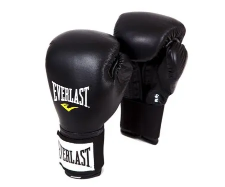 Перчатки тренировочные Everlast на липучке Черный 16 Oz