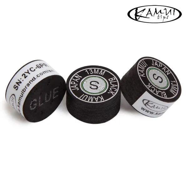 Наклейка для кия Kamui Black ø13мм Soft 1шт.