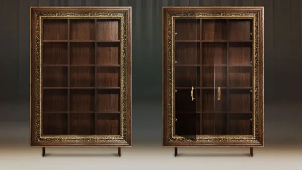 Модуль шкаф для книг. Багет Фоджи