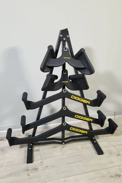 Стойка для хранения профессиональных рукояток для тяги на 5шт Hasttings Digger HD72D3A