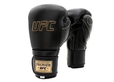 Премиальные тренировочные перчатки UFC на липучке