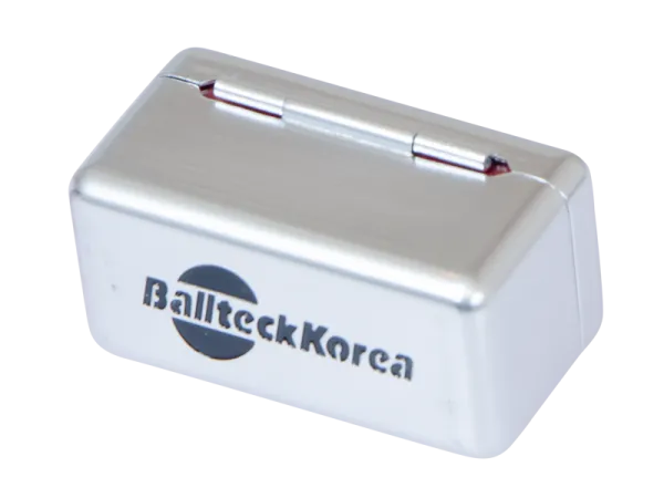 Мел «Ball teck PRO II» (2 шт, в серебристой металлической коробке) синий