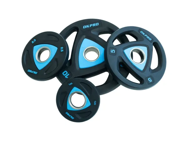 Диск олимпийский полиуретановый 1,25 кг OKPRO