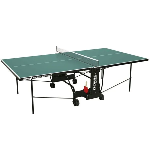 Теннисный стол DONIC OUTDOOR ROLLER 600 GREEN фото Теннисный стол DONIC OUTDOOR ROLLER 600 GREEN