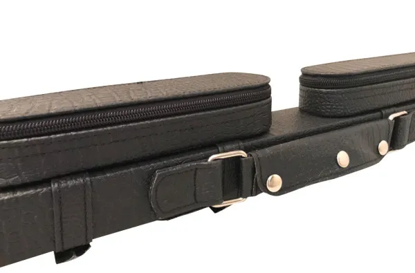 Тубус для кия (пирамида) 1/1 86 см (черный/кроко)