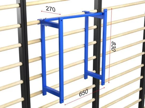 Щит баскетбольный навесной 1200х900 мм с фермой 