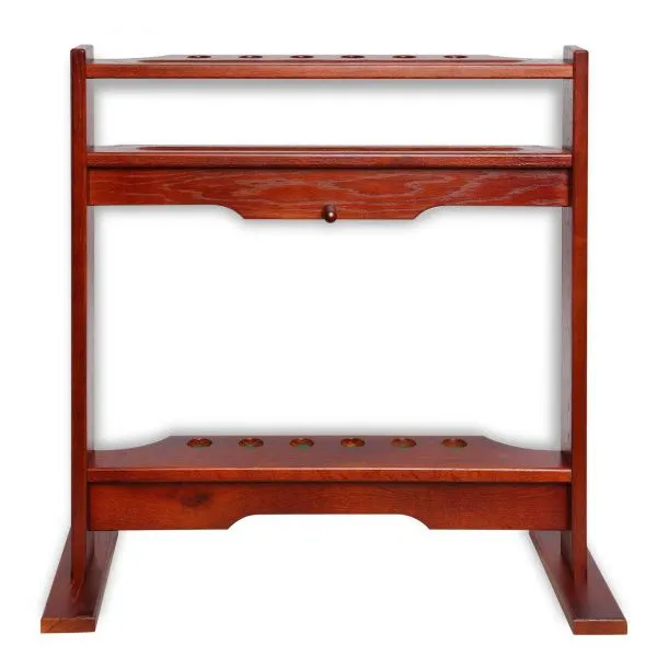 Киевница напольная Честер для 6 киев дуб коричневая