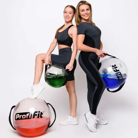 Мяч для функционального тренинга Water Ball 30 см PROFI-FIT фото Мяч для функционального тренинга Water Ball 30 см PROFI-FIT