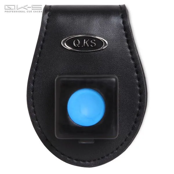 Держатель для мела QK-S X3 магнитный кожаный черный