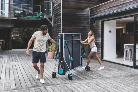 Теннисный стол CORNILLEAU 300X Sport Outdoor (серый)