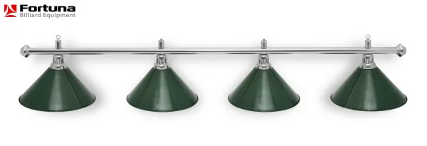 Светильник Fortuna Prestige Silver Green 4 плафона