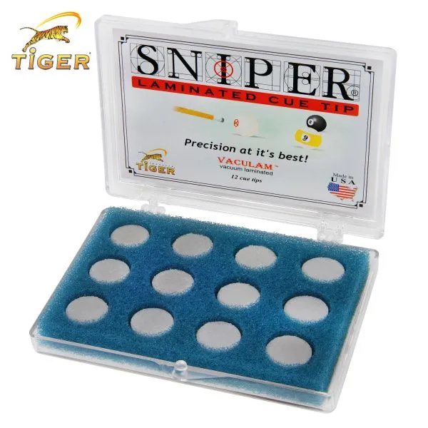 Наклейка для кия Tiger Sniper ø14мм Medium/Hard 1шт.