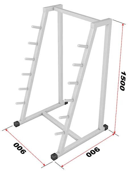 Стойка для грифов цельносварная