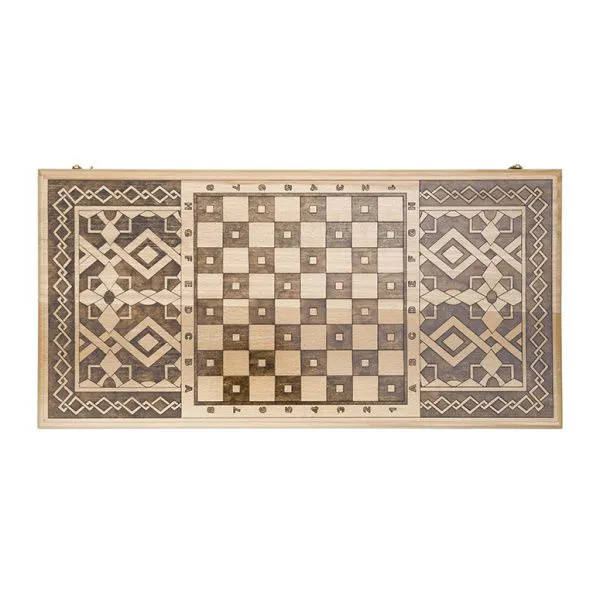 Нарды "Армянский узор 1" инкрустация, Mkhitaryan