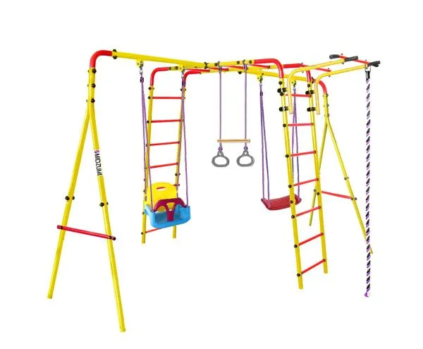 Спортивно-игровой комплекс Midzumi Chikara Small (Детские пластиковые качели 3в1)