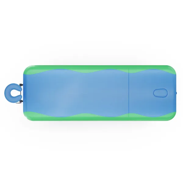 Массажный стационарный стол DFC NIRVANA SUPERIOR2, цвет бирюзово-зелёный