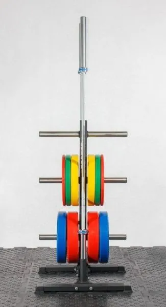 Стойка для дисков штанги "Дерево" и 2-х грифов