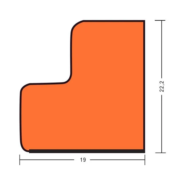 Резина для бортов Eurosprint Standard Snooker Pro L-77 182см 12фт 6шт.