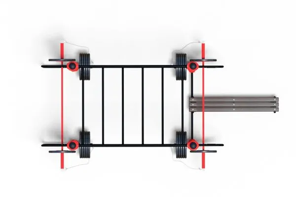 Уличный комплекс для воркаута WORKOUT-FIT - 05