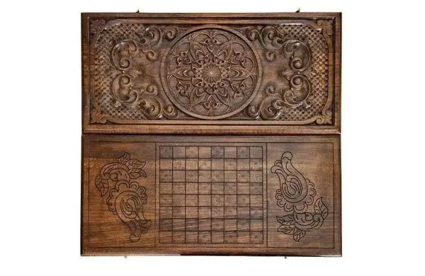 Нарды резные "Сияние 4",60 Ustyan