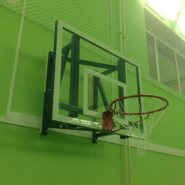 Щит баскетбольный 1200х900 мм тренировочный из оргстекла 10 мм с регулировкой высоты