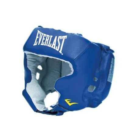 Шлем с защитой щек Everlast USA Boxing Cheek Синий M